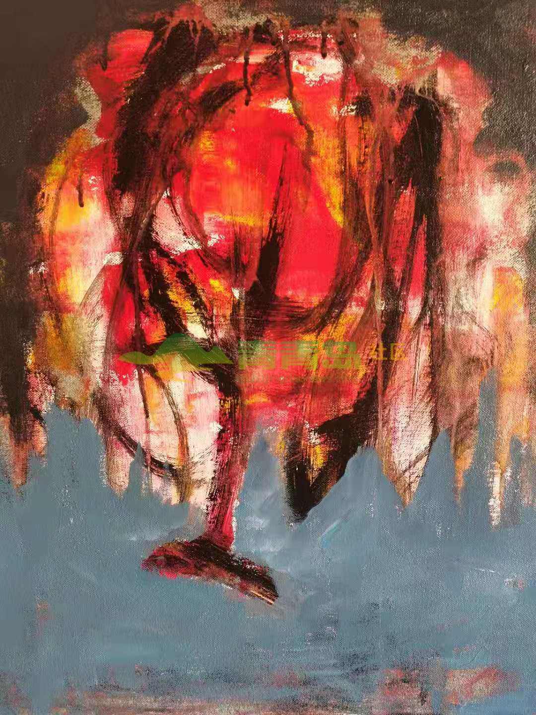 在胶南藏马山“山顶洞人”工作室遇见著名油画家祝万水：青岛李岩报道-青