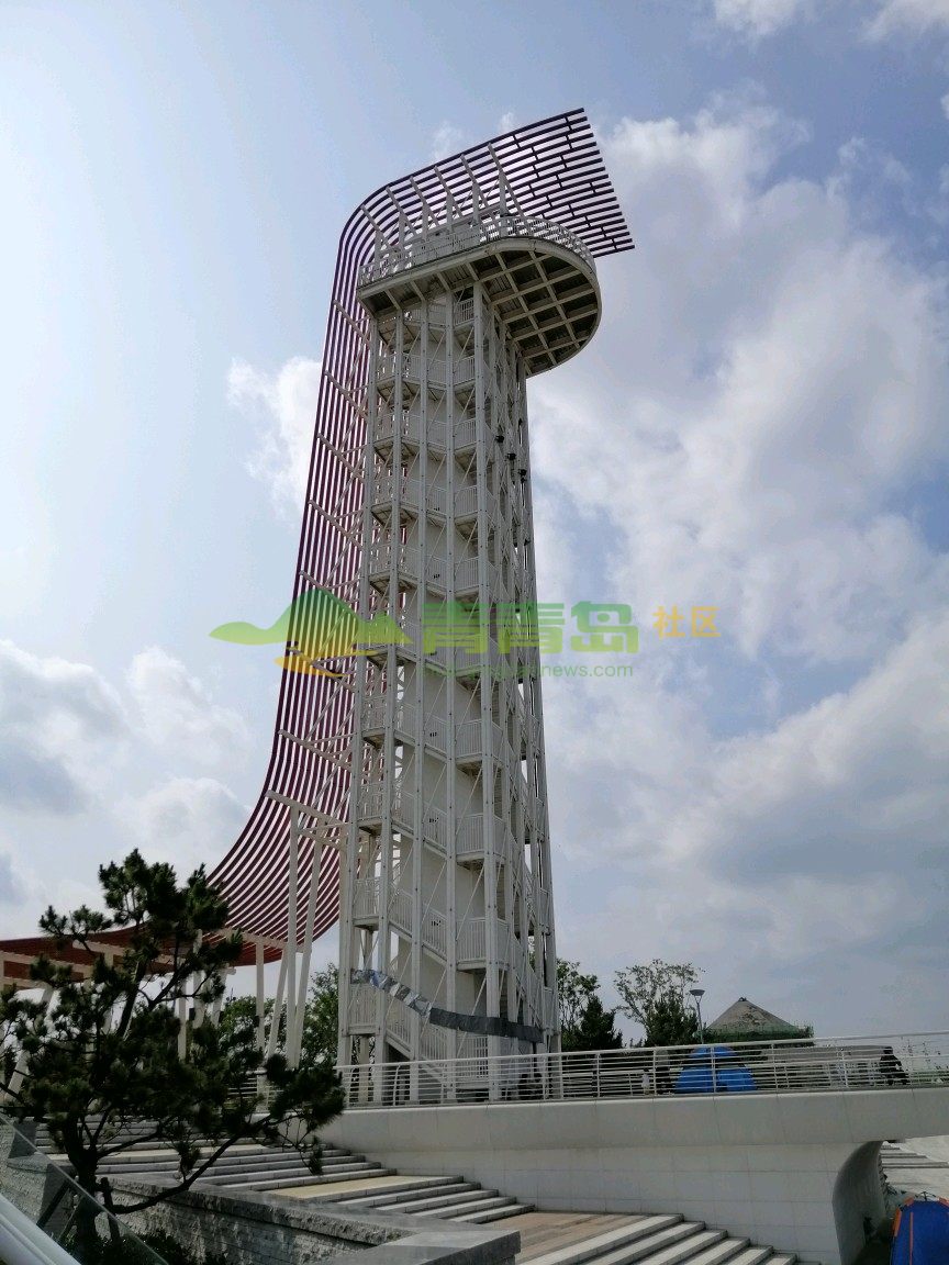 夏天到了,青岛即墨区滨海公园,还可以搭帐篷,是一个避暑休闲的